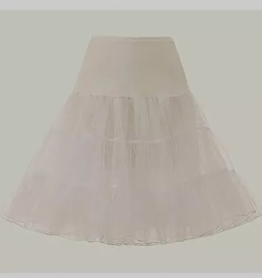 Awei Petticoat Skirt A-Line Half Slip Elastic Tutu Crinoline Underskirt • $30