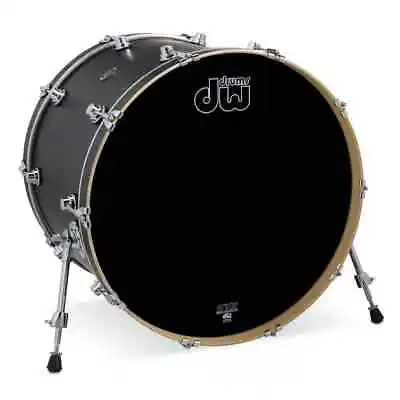 DW Performance Bass Drum 24x18 Hard Satin Charcoal Metallic • $1202