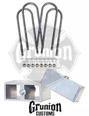 McGaughys 2  Rear Lowering Block Kit Chevy 1982-2003 S10 Truck GMC Sonoma 33123 • $146.61