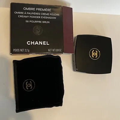 Chanel Ombres Premiere Creamy Powder Eyeshadow 58 Pourpre Brun  • £19