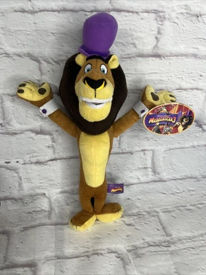 £14.99 • Buy Dreamworks Madagascar 3 Movie Alex The Lion Plush Soft Plush Toy With Tag 16”
