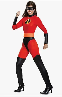 Mrs Incredible From Incredibles 2 Movie Onesize Medium Grade C • £15.49