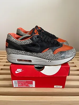 Nike Air Max 1 Keep Ripping Stop Slippin KRSS 332326-801 SAFETY ORANGE/BLACK • $120