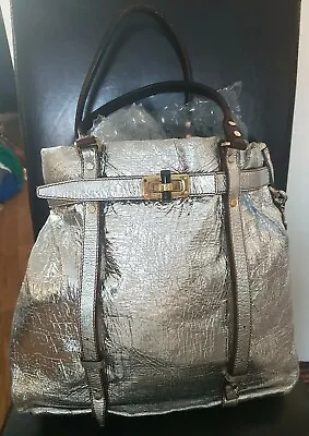 100% Genuine Designer Bag Lanvin Metallic Kentucky Tote Bag • £180