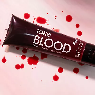 Moon Glow 100ml Fake Blood Tube - Halloween Vampire Special FX Makeup Tube • £5.99