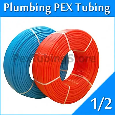 2 Rolls 1/2  X 100ft PEX Tubing For Potable Water Combo • $62.69
