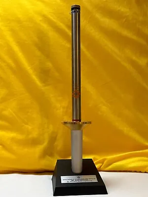 1984 SARAJEVO WINTER  Olympics  TORCH WITH ORIGINAL STAND NEVER USED • $9999