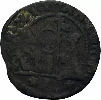 1625-1629 ITALY VENICE Soldo 12 Bagattini SAINT MARK/Doge And Lion #6 • $19.99