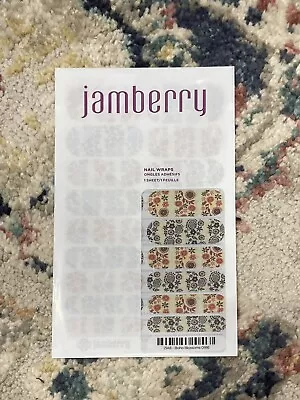 Jamberry Nail Wraps - Free Postage - Boho Blossoms FULL SHEET • $10