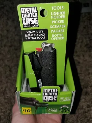 Metal Lighter Holder Case 5 In 1 Multi Purpose Tool ( 6 Pack )  • $15.79