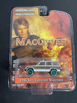 Greenlight Jeep Cherokee Wagoneer 1986 MacGyver 44940 C 1/64 CHASE • $27.99