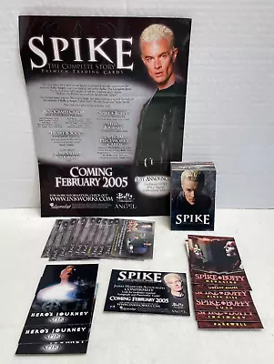 Spike The Complete Story Trading Cards #1-72  Promos/Chase/Sheet  Inkworks 2005 • $47.23