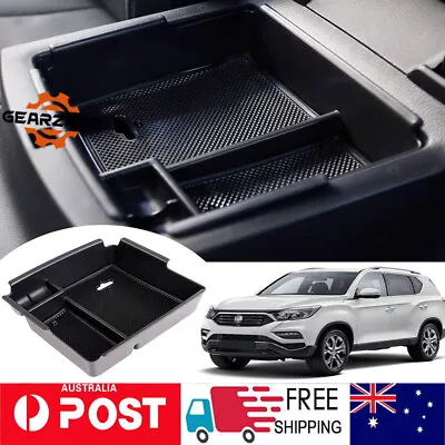 $27.99 • Buy NEW Car Centre Console Armrest Storage Box Tray For 2019-22 SsangYong Musso