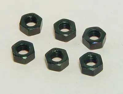 6 Pcs 6x1mm Engine Prop Nuts For ENYA SAITO IRVINE MVVS MDS HP 40  Md-2452 • $4.99