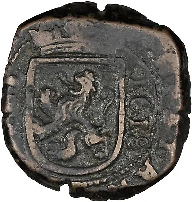 Spain 1618 8 Maravedis VF • $35