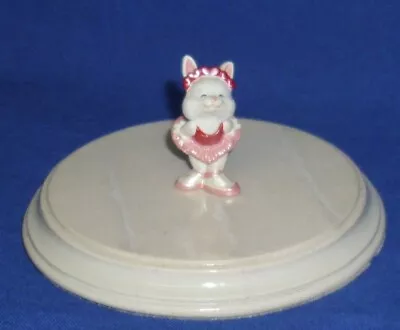 Hallmark Valentine's Day Merry Miniature Bunny 1989 Rabbit Ballerina Pink Tutu • $8.99