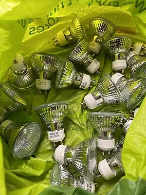 50 Watt Gu10 Halogen Bulbs (batch Of 21 Bulbs) • £8