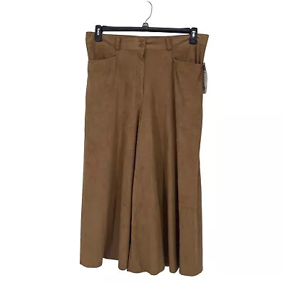Wah Maker NEW Old Stock Vtg Sueded Riding Pants Wide Gaucho Style 20 • $79.99