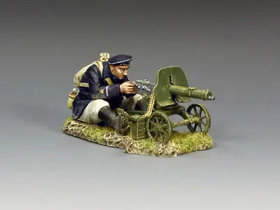 RA087 The Maxim 1910 Machine Gun Set By King & Country • $59