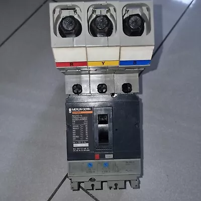 Merlin Gerin Schneider Powerpact 4 Molded Case Circuit Breaker 3P 200A 415 V. X2 • £180