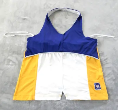 Prince VinTage KELSEY HALTER TANK Tennis Dress Top UV Protection Shirt Golf Sz M • $54.99