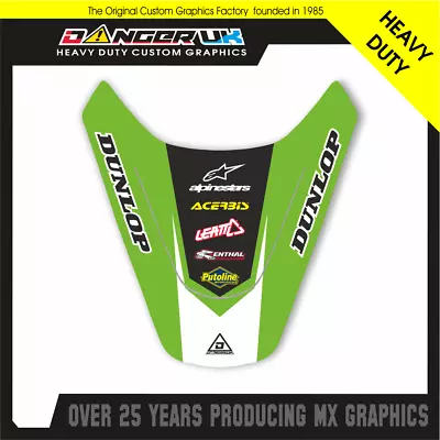 Kawasaki Kx65 2000-2023 Rear Mudguard Fender Graphics Decals Stickers • £13