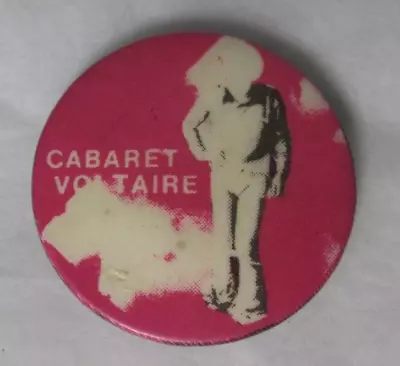 Cabaret Voltaire Vintage Late 1970s Pin Button Badge Post Punk Synth • £9.99