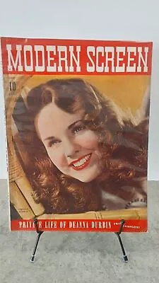 Modern Screen July 1942 Magazine Deanna Durbin 10c • $18.99