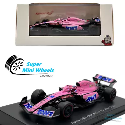 Sparky 1:64 F1 Alpine A522 #31 BWT - Esteban Ocon • $16.98