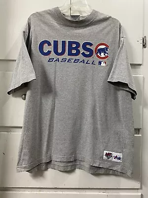 Majestic Chicago Cubs Mens T Shirt XLarge MLB Baseball • $15