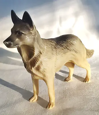 $35 • Buy Celluloid Hard Plastic German Shepherd Dog Figurine 4  T X 6 1/8  W Antique Toy