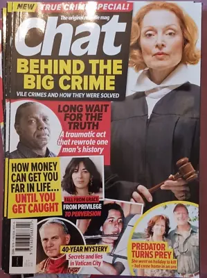 £5.99 • Buy CHAT Magazine - True Crime Special, Behind The Big Crime, New, 1st First Edition