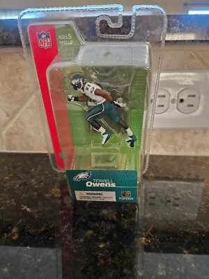 2004 Terrell Owens McFarlane Sportpicks NFL 3” Mini Philadelphia Eagles Figure • $10