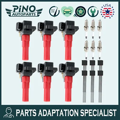 Wire+Coil+plugs  UF287 22433AA530 For Subaru Legacy Outback Tribeca B9 3L 3.6L • $117.28