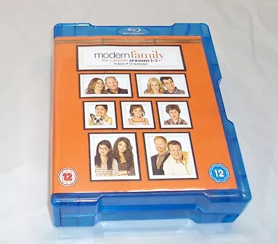 Modern Family Seasons 1-3 - 9 DISC BLU-RAY SET • $16.99