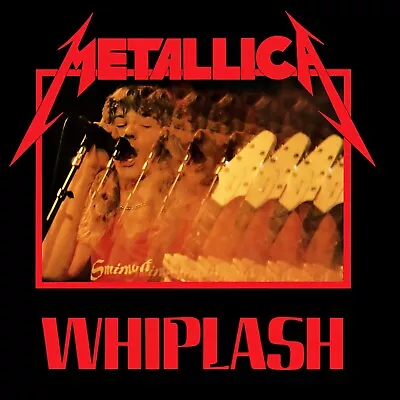 METALLICA Whiplash BANNER 2x2 Ft Fabric Poster Tapestry Flag Album Cover Art • $19.95