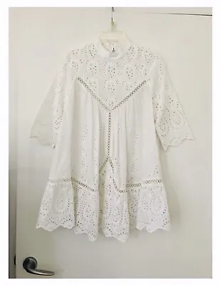 Zimmermann Embroidered Blouse Size 0 • $125