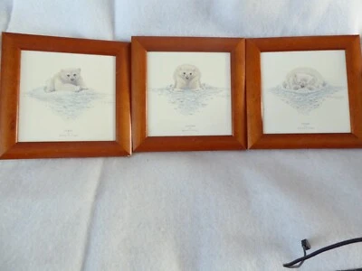 £24 • Buy Warwick Higgs 3 Off Polar Bear Cub Signed Prints, First,second And Third