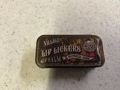 Vintage Village Lip Lickers Lip Balm Bubblegum 1978 1/5 Oz. Tin • $29.99