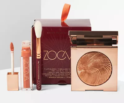 Zoeva🌺share Your Radiance🌺cocotte Highlighter Lipsticks Brush Kit🌸rrp$81 • $69.55