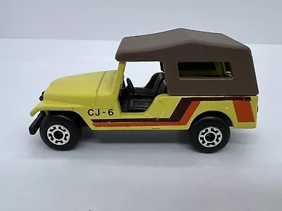 Matchbox Superfast No. 53 Jeep CJ-6 1977 Lesney Made In England • $1