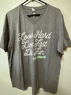 Kacey Musgraves - Love Hard Live Fast Die Fun - Concert Shirt - Size XL • $15