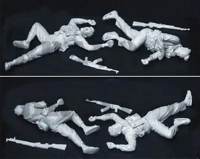 1/35 Resin Nam War Vietcong Fighters Corpse Unassembled Unpainted 633 • $14.24