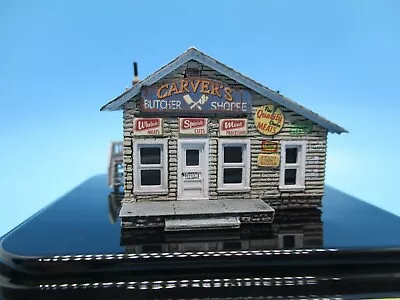 Woodland N Scale Scenics Structures - Carver's Butcher Shoppe - Led Lighted! • $57.95