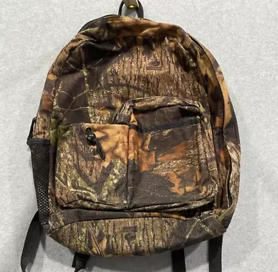 Mossy Oak Break Up Camouflage Backpack Soft Backpack Hunting Theme • $14.99