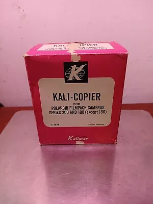 Vintage Kalimar Kali-Copier For Polaroid Filmpack Cameras K-1698 Photography • $5