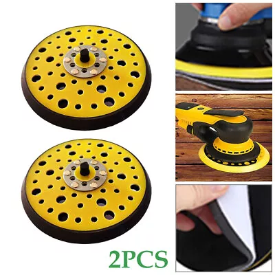 6 Inch 150mm Sanding Backing Discs / Hook & Loop 54 Hole Pads For Mirka CEROS • £14.65