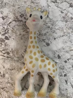 Vulli Sophie The Giraffe La Baby Teether Natural Rubber Pacifier Squeaker Toy • $4.99