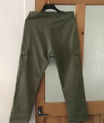 Zara Men’s Trousers Size 32 Green New Without Tags • £10