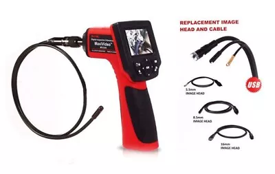 Industrial Endoscope Camera BoreScope Inspection Camera Pipe Plumbing Car Engine • $45.99